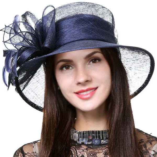 Women Flower Sinamay Hat SM128