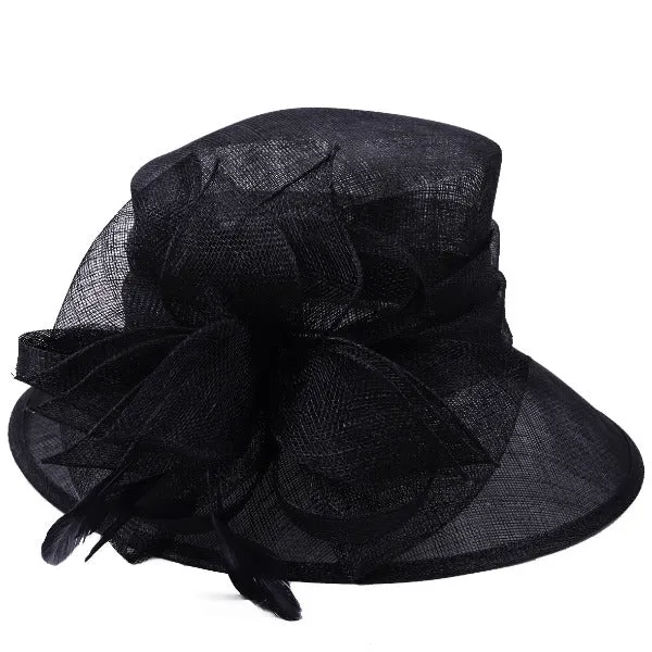 Women Flower Sinamay Hat SM128